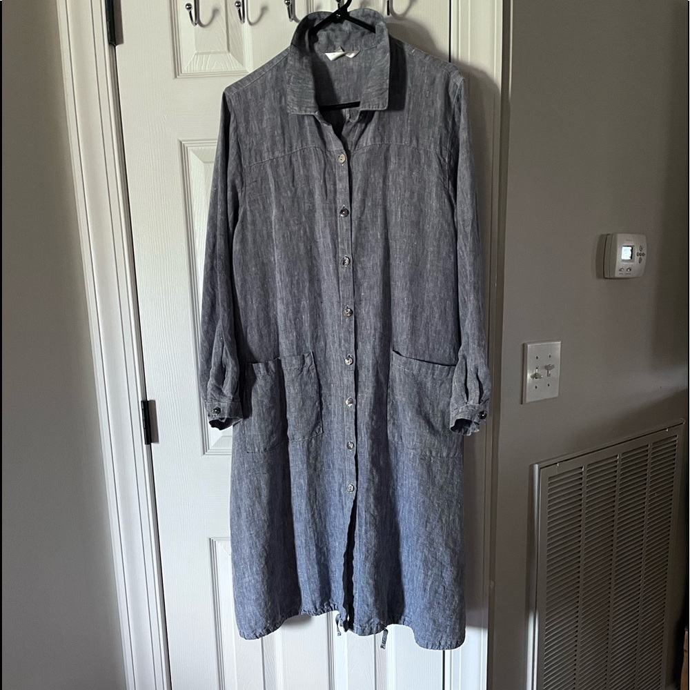 Denim Dress or Coat!!  Size: Medium
